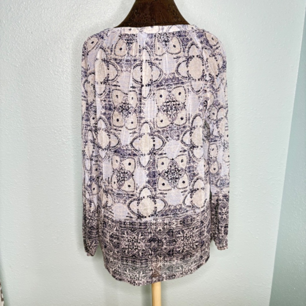 Inc Internation Concepts Plus Size 1x Sheer Blouse - image 3